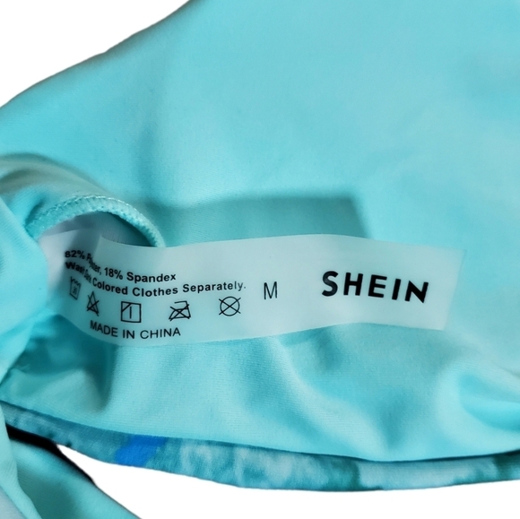 TIE DYE SWIM TOP M - Picture 3 of 5